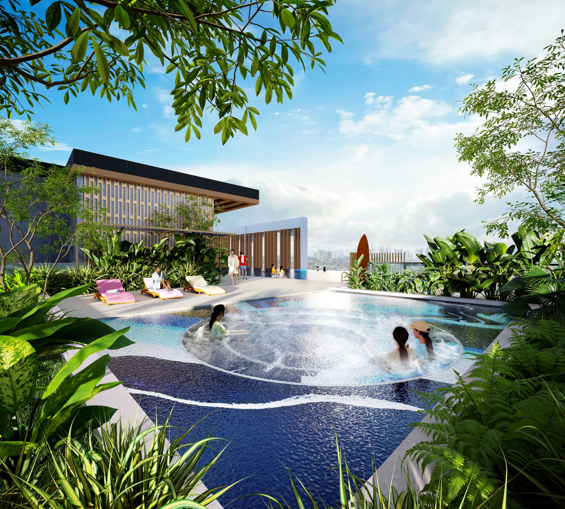 Infinity Jacuzzi